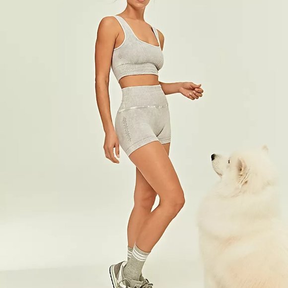 Free People Movement Good Karma Running Shorts - Picture 1 of 10